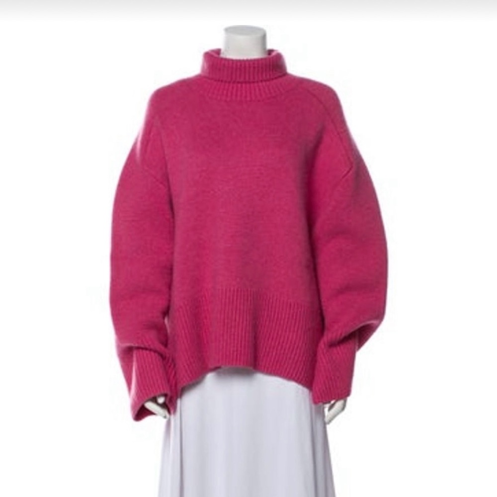 Khaite Cashmere Turtleneck Sweater Sz Medium
